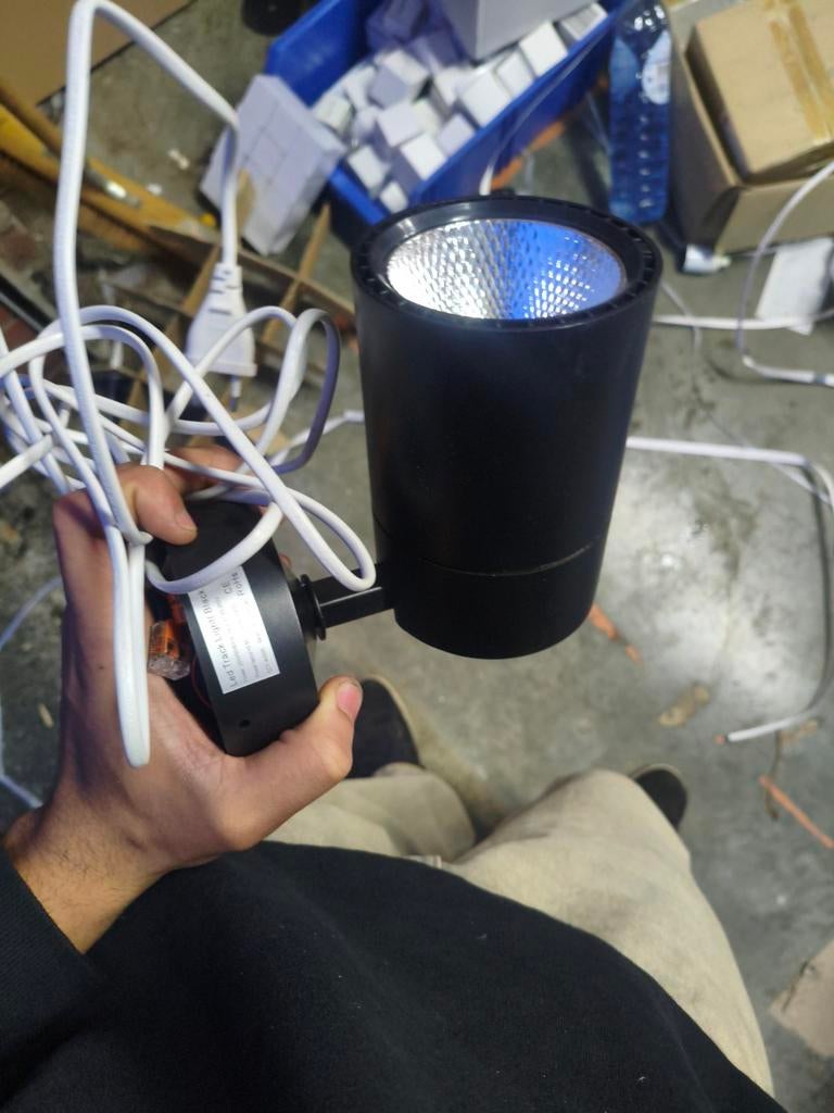 buitenlamp 5€, Ophalen