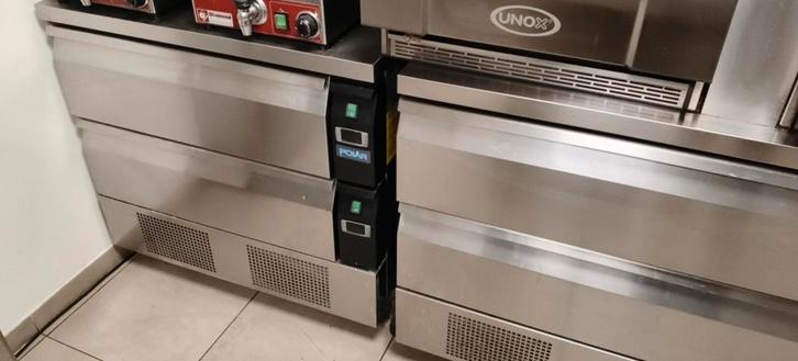 koelkast/vriezer schuiven, Articles professionnels, Horeca | Équipement de cuisine, Refroidissement et Congélation, Utilisé, Enlèvement