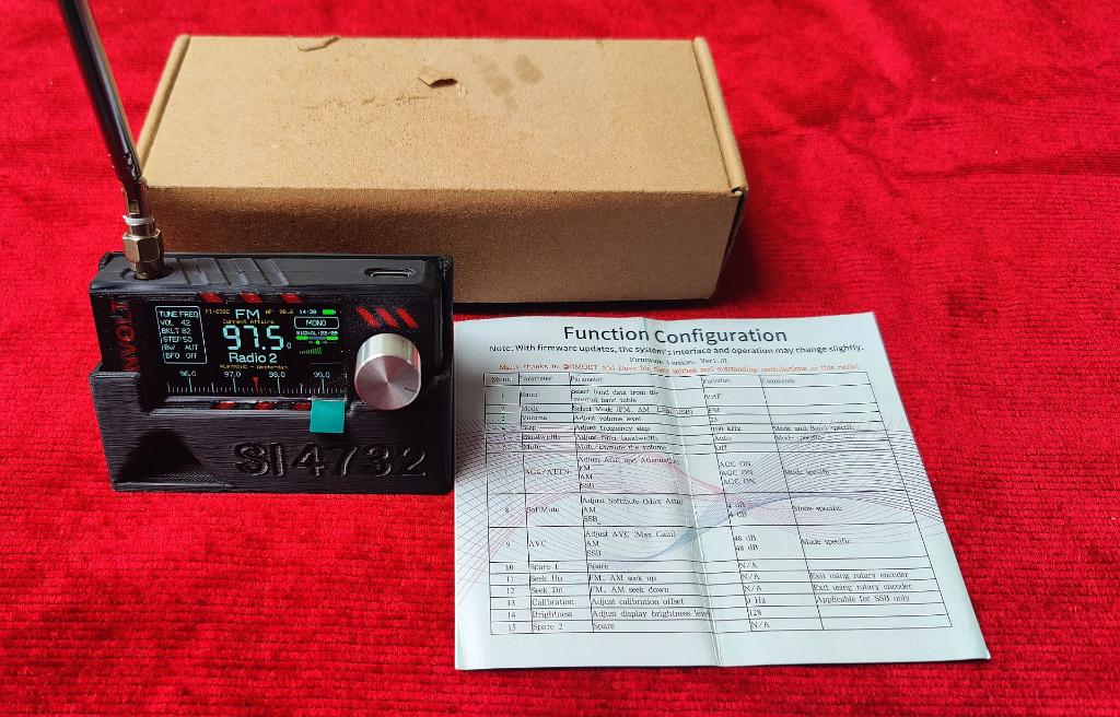 Mini ATS wereldradiootje all mode., Telecommunicatie, Zenders en Ontvangers, Ophalen, Nieuw, Ontvanger