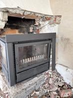 FLAM inbouwcassette / insert – houtkachel met ventilator, Huis en Inrichting, Ophalen, Gebruikt, Inbouwhaard, Houthaard