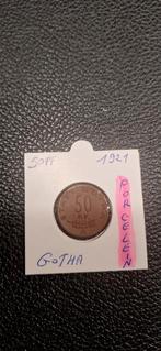 Duits notgeld 50 pfennig 1921 Gotha Porcelein, Enlèvement ou Envoi