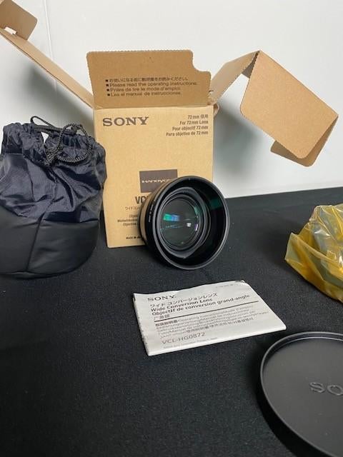 Sony VCL-HG0872 wide-conversion lens, Ophalen, Nieuw