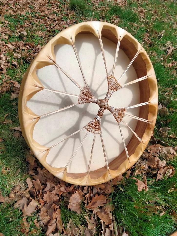 Tambour chamanique cerf 45 cm, Musique & Instruments, Percussions, Neuf, Tambour, Enlèvement