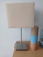 Lampe de table, Enlèvement, Comme neuf, Tissus, Moins de 50 cm