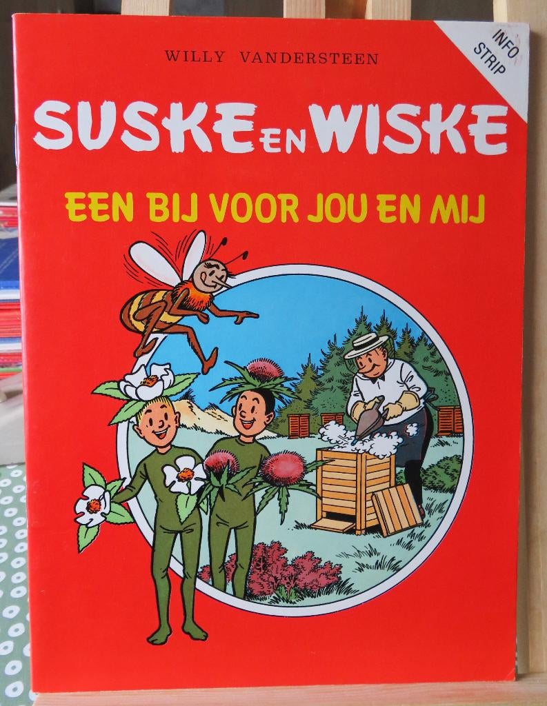 Suske en Wiske Een bij voor jou en mij info strip, Ophalen of Verzenden, Zo goed als nieuw