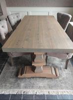 Luxe Massieve Kloostertafel 200x100 Blad 6,5cm dik, Ophalen