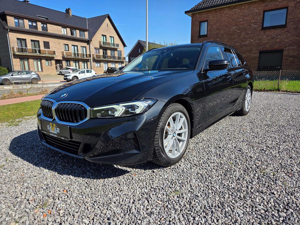 BMW 3 Serie 318 Touring 318 dA MHEV/APPLE-ANDROID, Achat, Entreprise, Carnet d'entretien, Noir