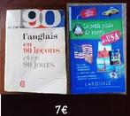 anglais méthode 90 jours 7€+gratuit guide conversation, Enlèvement ou Envoi, Utilisé, Méthode 90 jours, Non-fiction