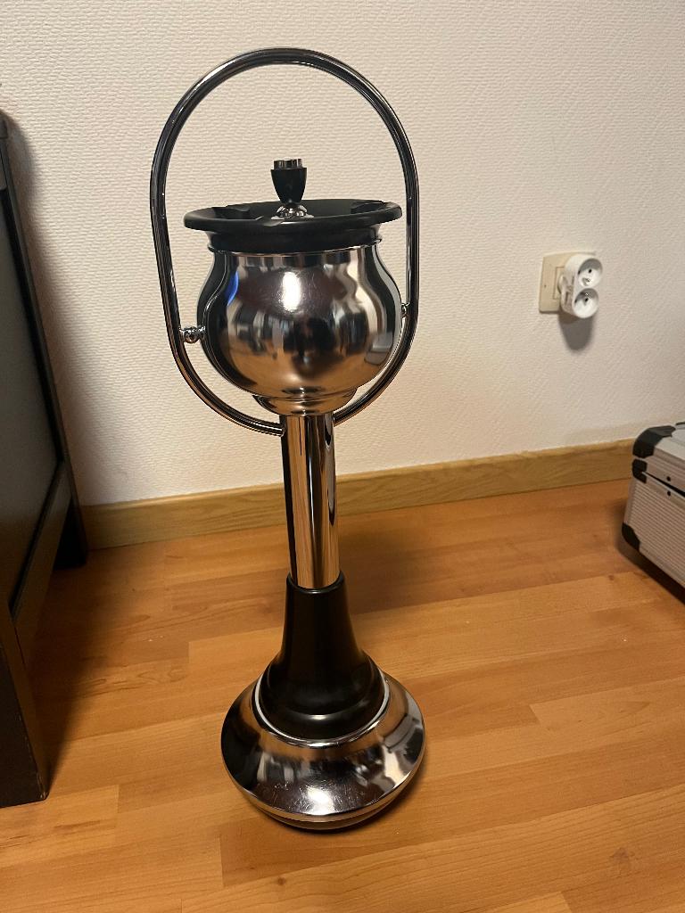 Retro staande asbak. Vintage, Ophalen, Gebruikt
