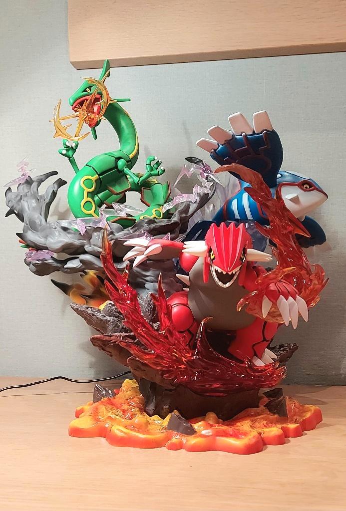 Pokémon Legendarisch Figuur – Rayquaza, Groudon & Kyogre, Verzamelen, Poppetjes en Figuurtjes, Zo goed als nieuw, Ophalen of Verzenden