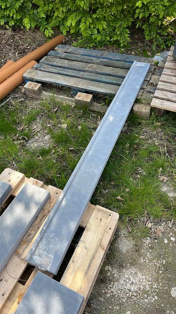 Dorpel arduin met opkant 207x16x5 nieuw, Doe-het-zelf en Bouw, Ophalen, Nieuw