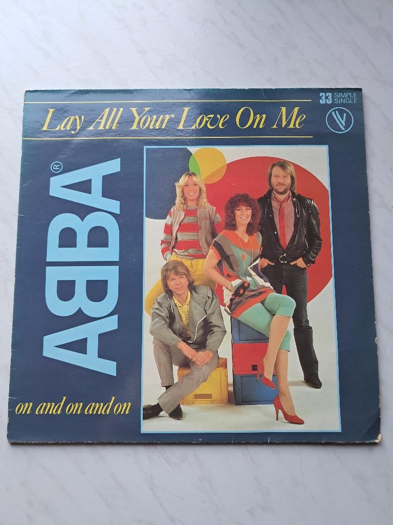 ABBA ‎: Lay All Your Love On Me (12"), Ophalen of Verzenden