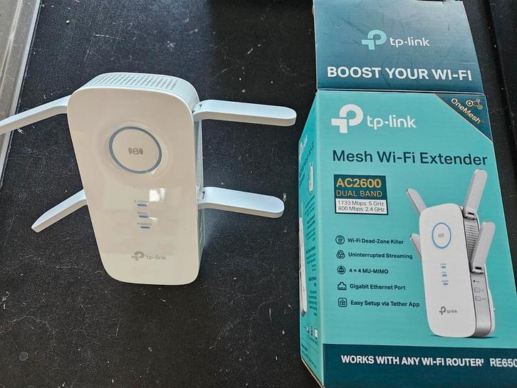 TP-Link RE650, Informatique & Logiciels, Commutateurs réseau, Enlèvement ou Envoi