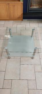 Table salon carrée, 50 à 100 cm, Carré, Verre, Enlèvement