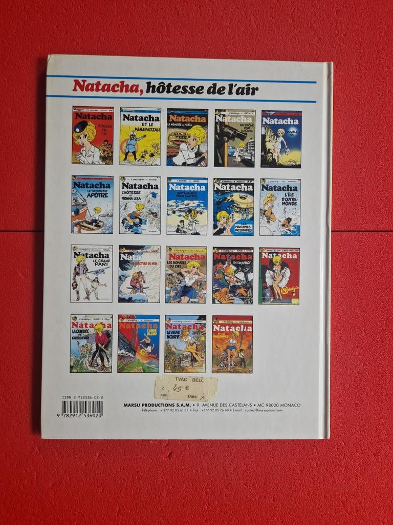 Bd natacha 19,EO, Enlèvement ou Envoi