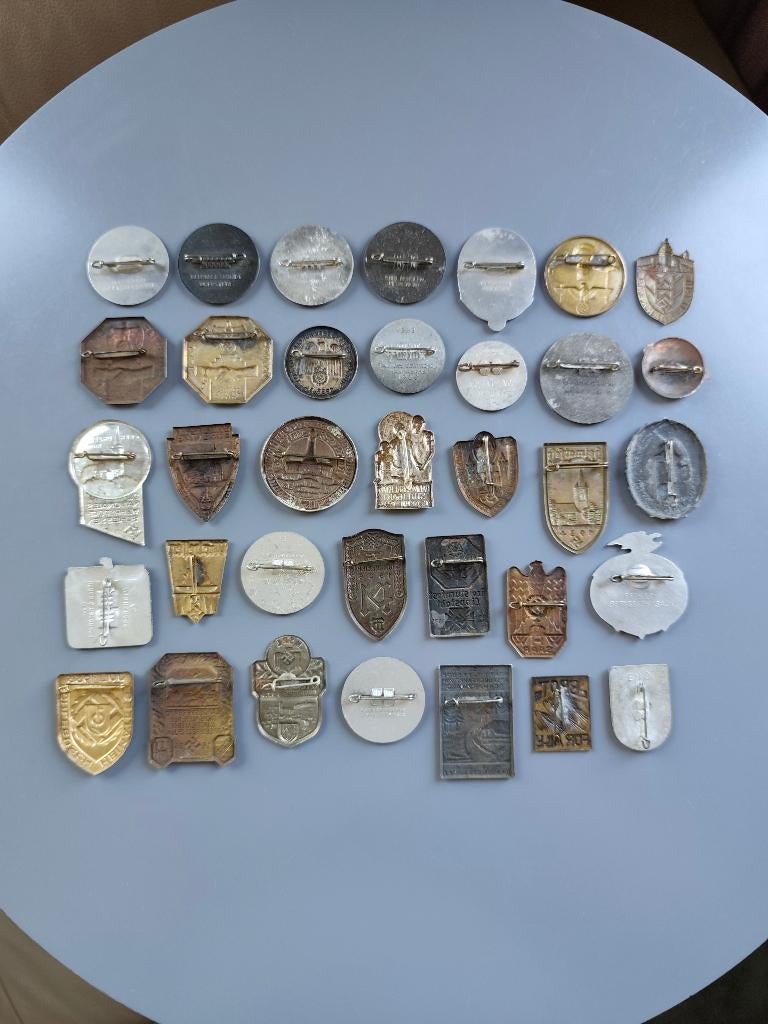 Lot badges Allemand WW2, Collections, Enlèvement ou Envoi
