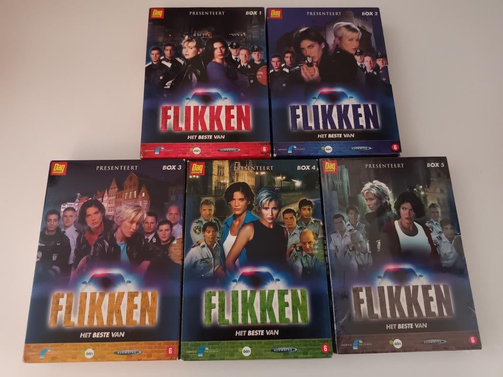 10 dvds Flikken best off, Cd's en Dvd's, Ophalen of Verzenden