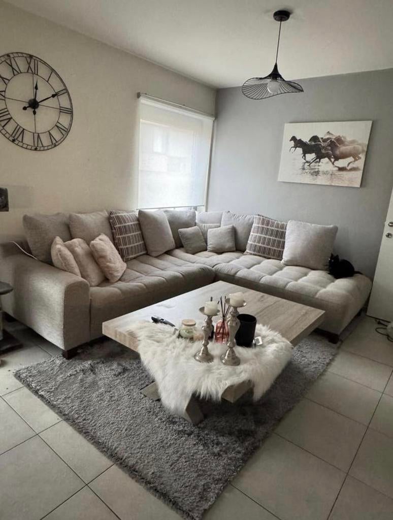 Complete inboedel - hoeksalon+eetkamer, zo goed als nieuw, Ophalen