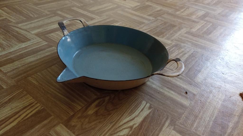 Vintage emaille pan, Ophalen of Verzenden