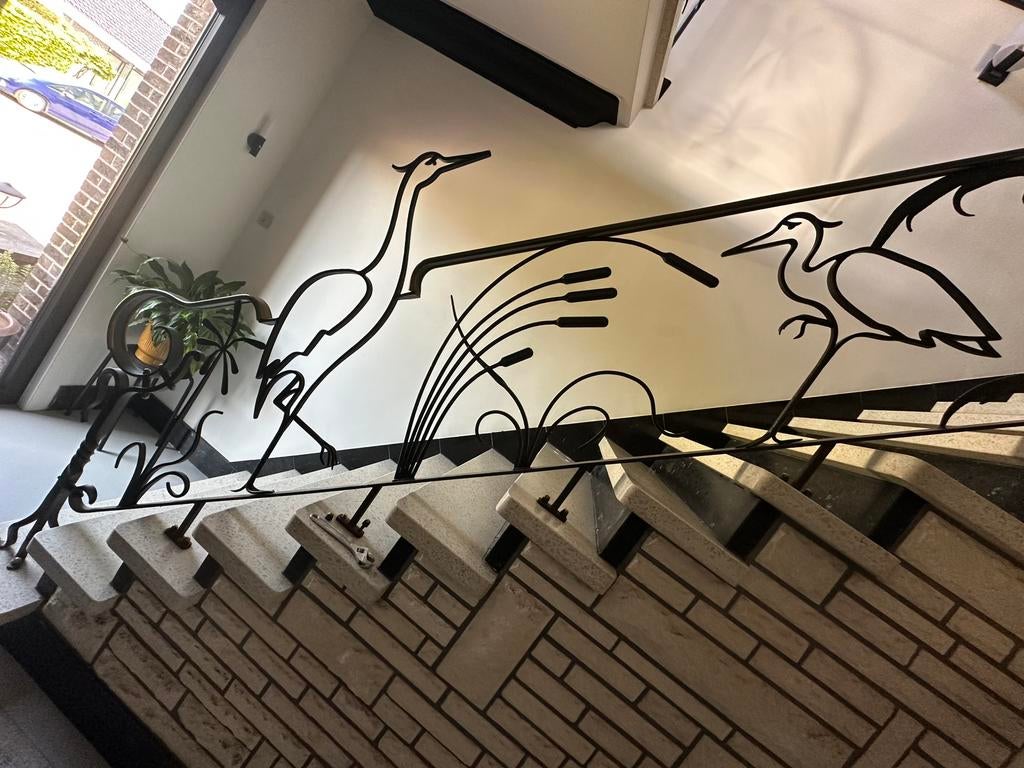 Unieke en antieke trapleuning, Maison & Meubles, Maison & Meubles | Autre, Enlèvement, Utilisé