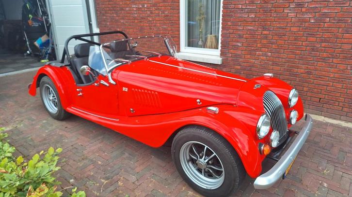 Morgan 4/4 1985 RHD 1600cc 5 bak 50.000km i.z.g.st, Auto's, Oldtimers, Particulier, Ford, Benzine, Cabriolet, 2 deurs, Handgeschakeld