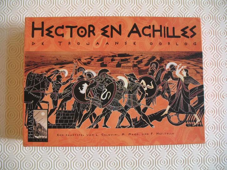 Hector en Achilles gezelschapsspel    , Hobby en Vrije tijd, Gezelschapsspellen | Bordspellen, Ophalen of Verzenden