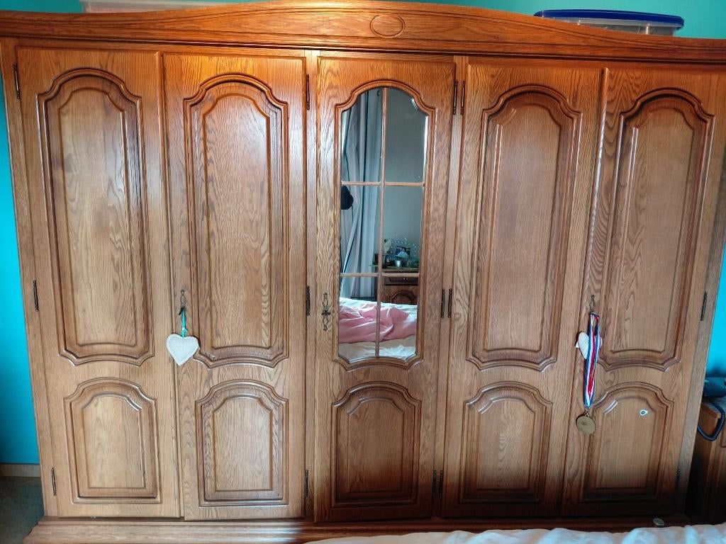 chambre, Enlèvement, Utilisé, Deux personnes, Chêne