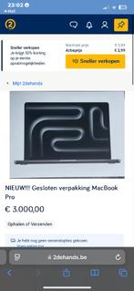 MacBook Pro 16 NIEUW in gesloten verpakking, Computers en Software, Apple Macbooks, Ophalen, 1 TB of meer, 32 GB, Nieuw