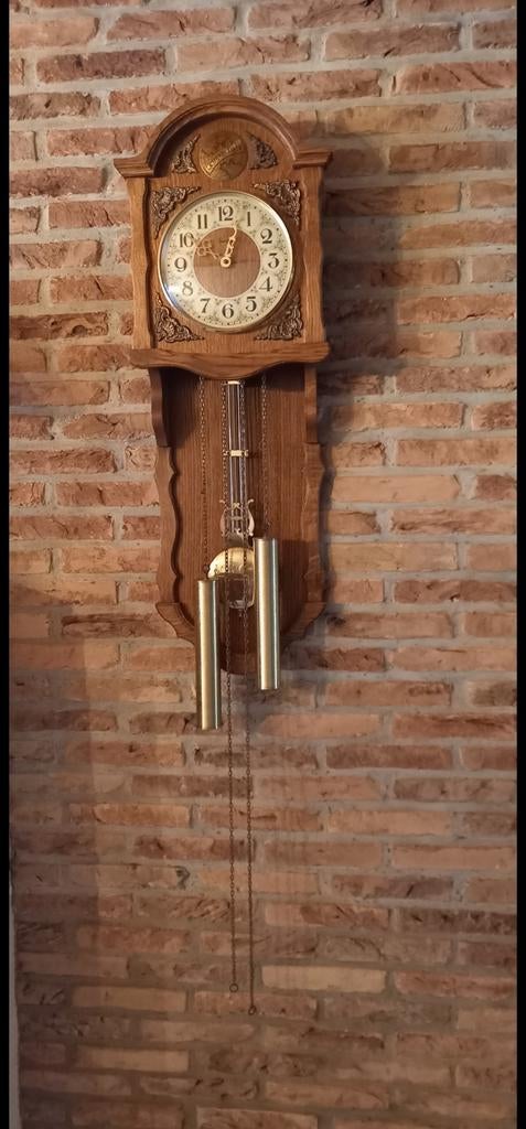 Klassieke wandklok te koop., Antiek en Kunst, Ophalen