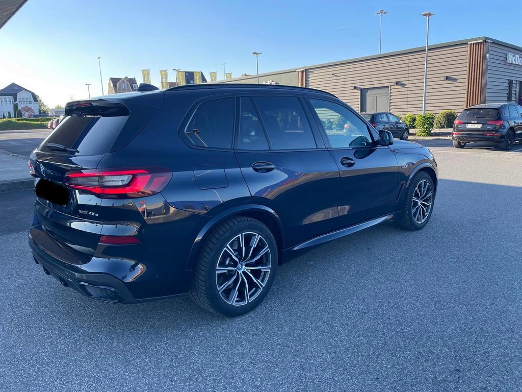 BMW X5 45 hybride 05/2022 89.000km pack M état parfait, Achat, Noir, 5 portes, Automatique