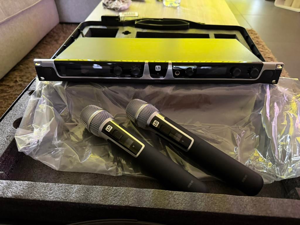 Draadloze set microfoons LD Systems, Muziek en Instrumenten, Ophalen, Zo goed als nieuw