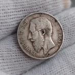 Piece de monnaie / Belgique / 1 Franc / 1886 FR / Argent, Enlèvement ou Envoi, Monnaie en vrac, Argent, Argent