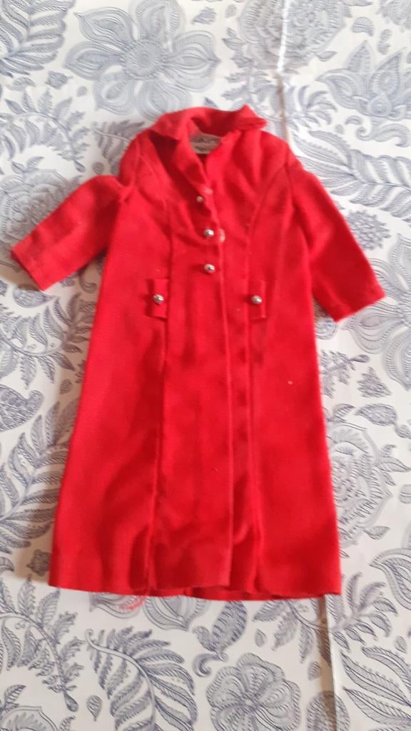 Vêtement vintage pour poupée skipper, Enlèvement ou Envoi, Manteau
