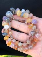 Collier en agate, Ophalen of Verzenden, Zo goed als nieuw