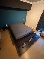 Lit double Habitat 160/200, Maison & Meubles, Enlèvement, Comme neuf