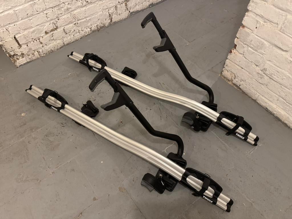 THULE ProRide fietsendrager op het dak (2x) - Zoals nieuw, Ophalen, Zo goed als nieuw