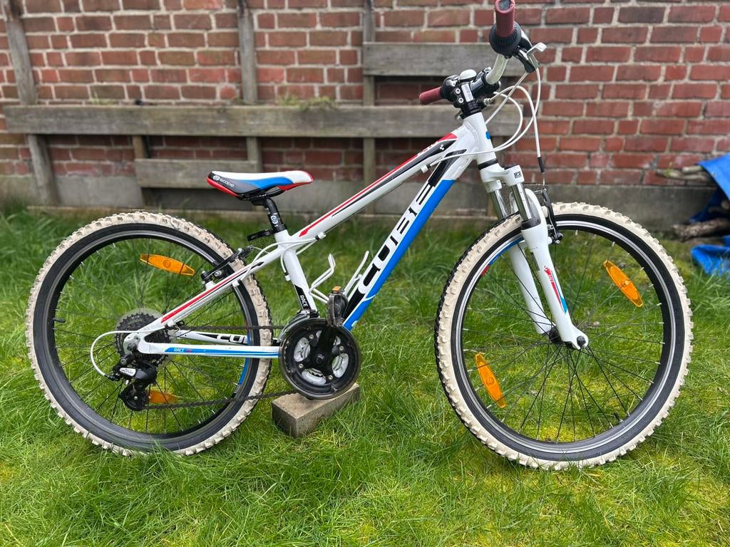 Cube Jongens fiets 240 mountainbike, Fietsen en Brommers, Ophalen, Gebruikt, 24 inch, Versnellingen