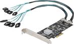 8-Port SATA 6 Gbps PCIe SAS Controller Kaart, Ophalen of Verzenden, Nieuw