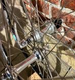 Shimano Dura-Ace 7700 Naven + Originele Snelspanners, Enlèvement, Utilisé, Roue, Titane