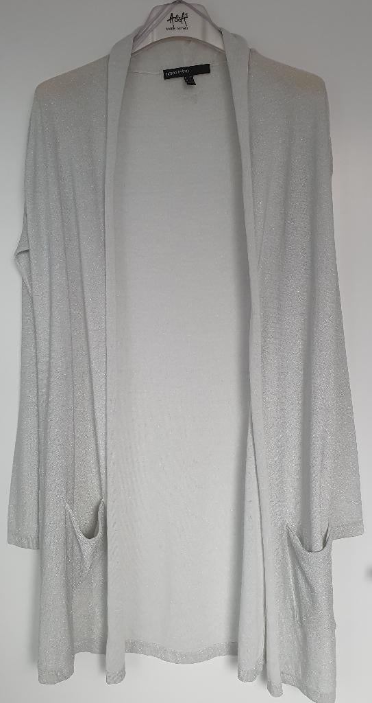 Magnifique gilet long Marie Méro taille 38 — neuf, Neuf, Taille 38/40 (M), Gris, Marie Méro