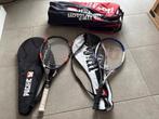 Tennis setje 2 rackets en tas, Ophalen, Gebruikt, Tas