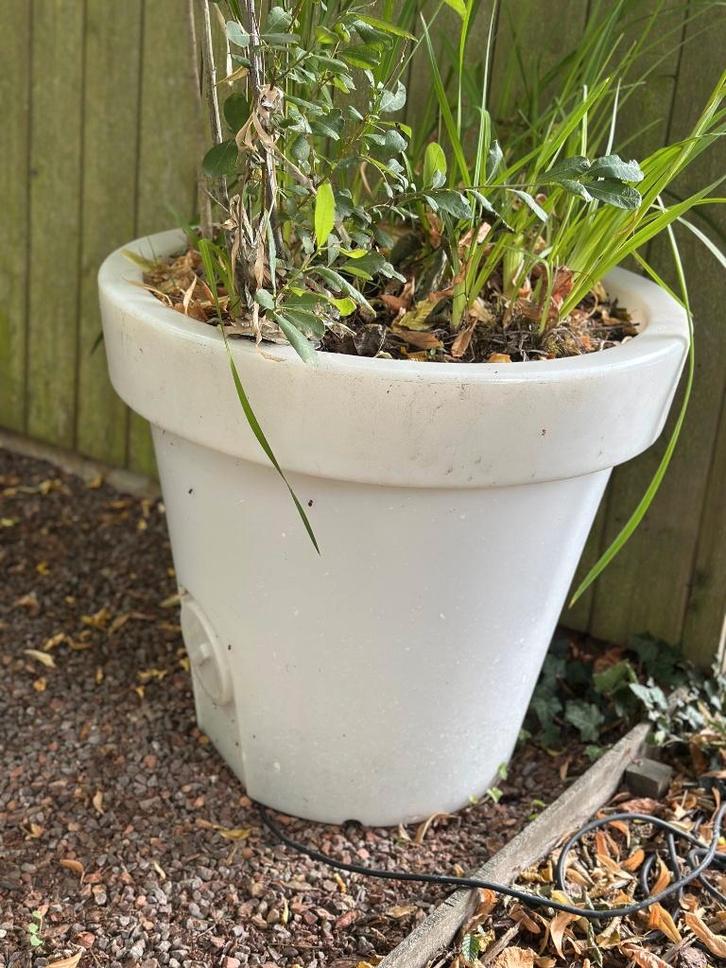 bloom bloempot, Tuin en Terras, Bloempotten, Gebruikt, Kunststof, Balkon, Tuin, 40 tot 70 cm, 40 cm of meer, Rond, Ophalen