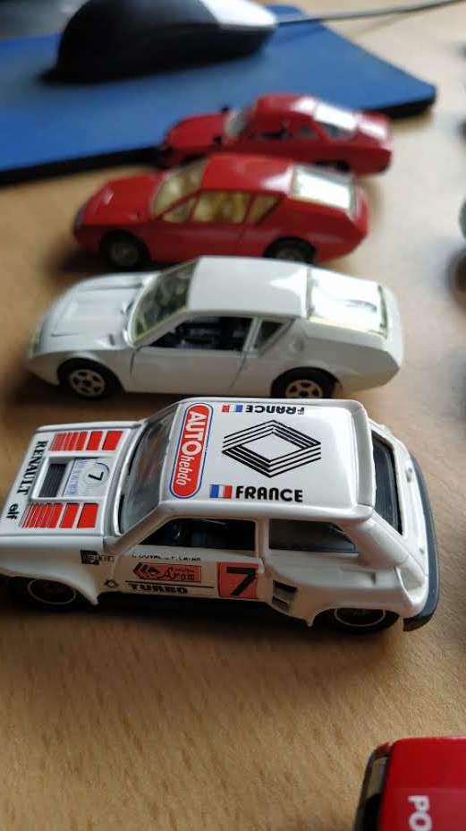 RENAULT A110/310/R5 TURBO. 4 X MINT !!, Hobby en Vrije tijd, Ophalen of Verzenden, Zo goed als nieuw, Auto, Dinky Toys
