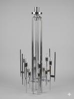 Lustre chromé Gaetano Sciolari, Italie 1960s, Enlèvement, Comme neuf, Métal