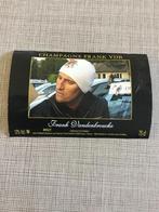 Etiket champagne wielrenner Frank Vandenbroucke +, Verzamelen, Verzenden, Bidprentje