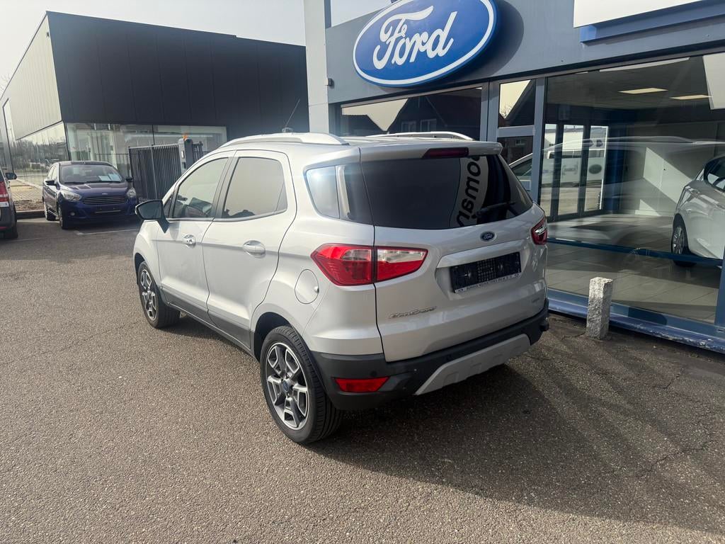 Ford Ecosport Titanium 1.0I 125PK M5, Auto's, Voorwielaandrijving, Gebruikt, Zwart, Ecosport