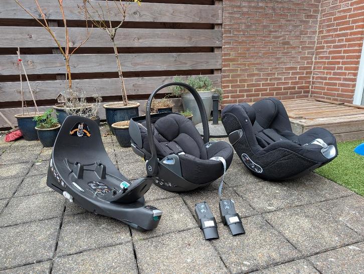 Cybex Z I-Size Autostoel Set 3 delig met base, Kinderen en Baby's, Autostoeltjes, Zo goed als nieuw, Overige merken, Isofix, Afneembare rugleuning