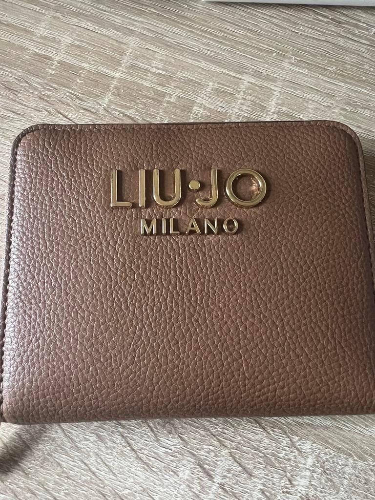 Zeer mooie Liu Jo Portemonnee te koop., Bruin, Nieuw, Met knipsluiting, Ophalen