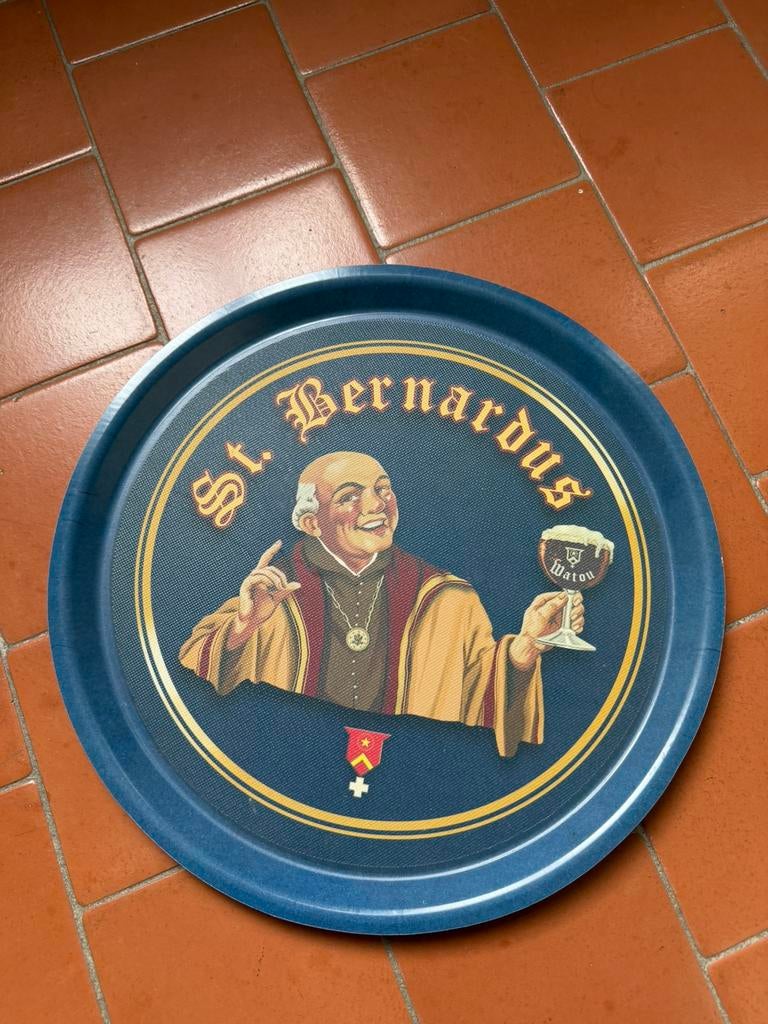 Sint Bernardus Watou dienblad, Ophalen of Verzenden, Zo goed als nieuw