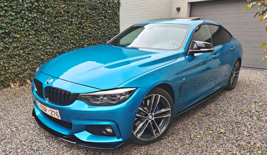 BMW 420i M-Sport (120 Kw), Autos, Opel, Cuir, Achat, Noir, 5 portes